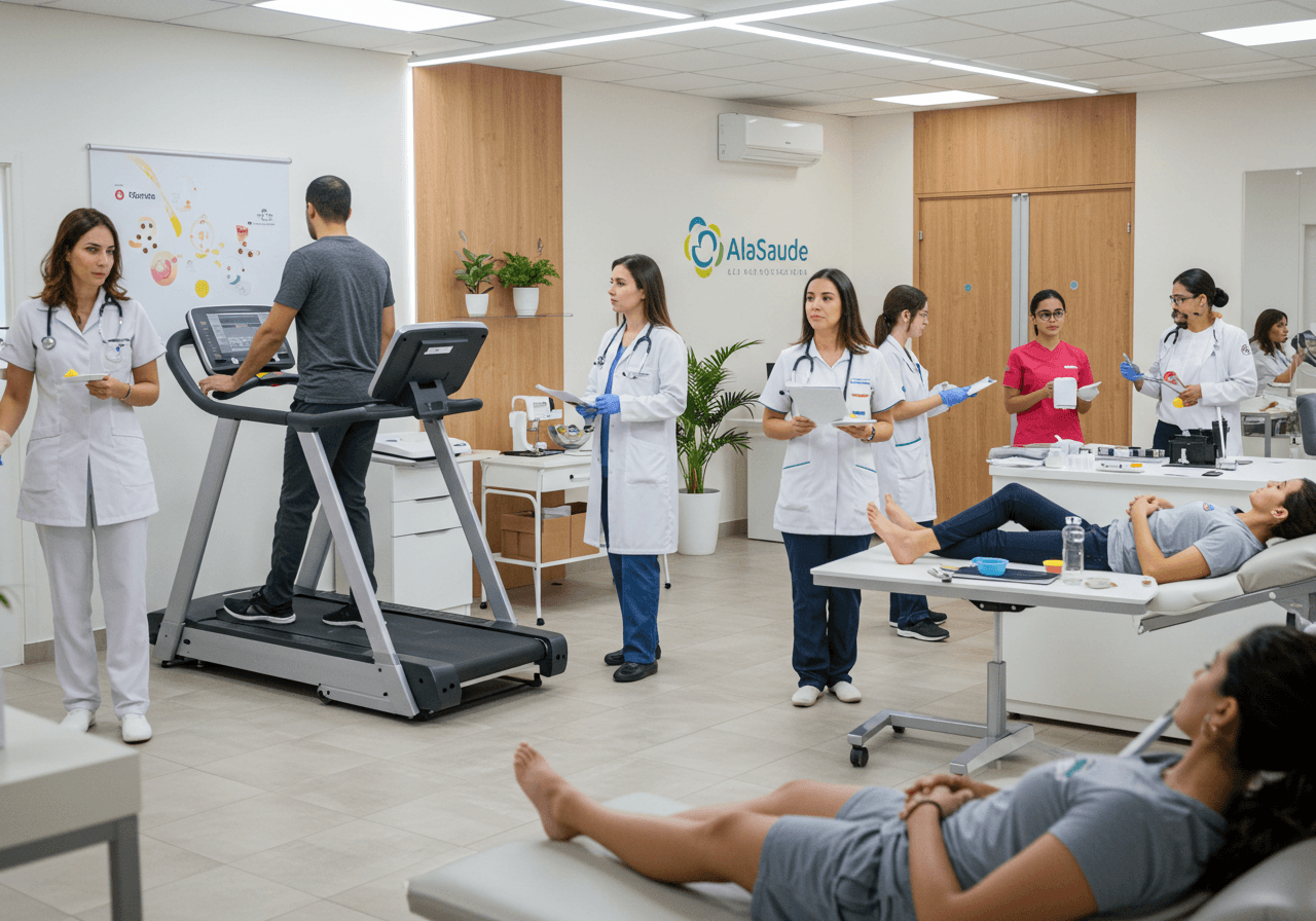 Profissionais da AlaSaúde